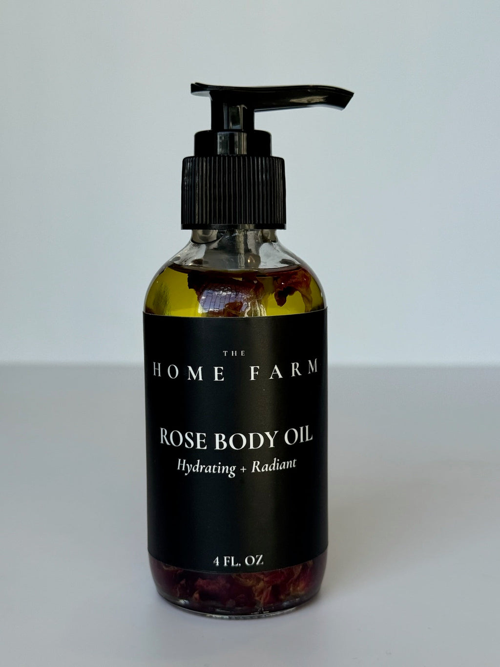 Rose Body Oil, Hydrating Natural Skin Moisturizer