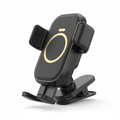 Wireless Car Phone Mount with Fast Charging - Auto-Clamping Air Vent Holder